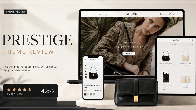 Prestige Theme Review : Test et Avis Complet du Thème Shopify Premium