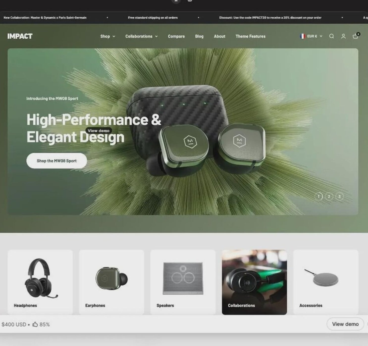 Theme Impact Shopify - Premium Theme