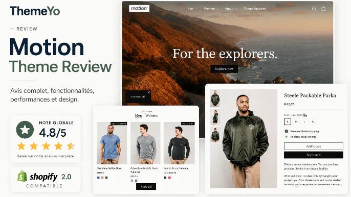 Motion Theme Review : Test et Avis Complet du Thème Shopify Premium