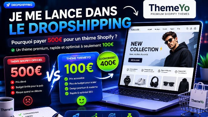 Quel thème Shopify choisir quand on débute en dropshipping ?
