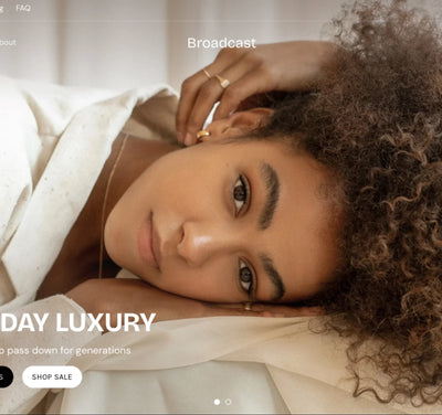 Theme Broadcast Shopify - Premium Theme